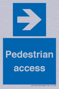 Pedestrian access